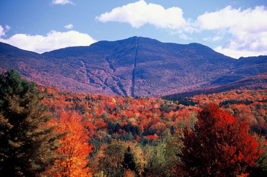 Mountain view at Smuggs Fall